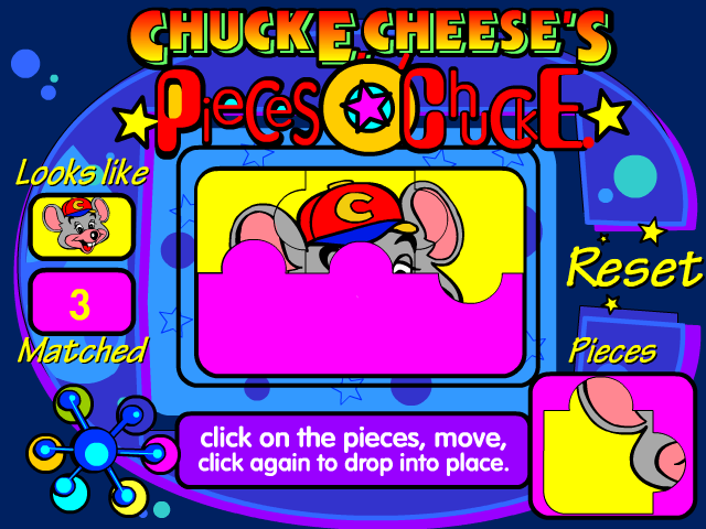 Chuck E. Cheese's Pieces O Chuck E.