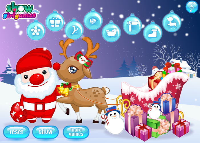 Christmas Cute Reindeer