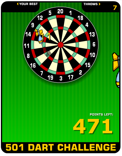 501 Dart Challenge