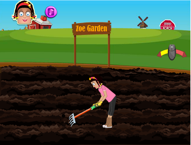 Zoe Gardening