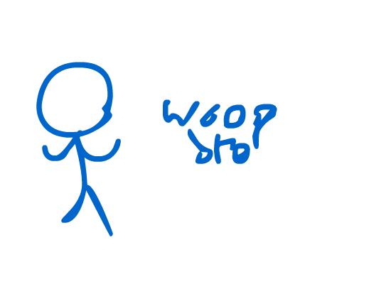 Stickman animation derp