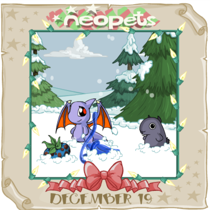 Neopets Advent Calendar 2003: Day 19