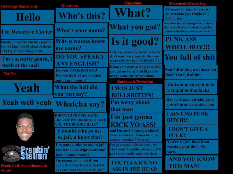 Chris Tucker Soundboard