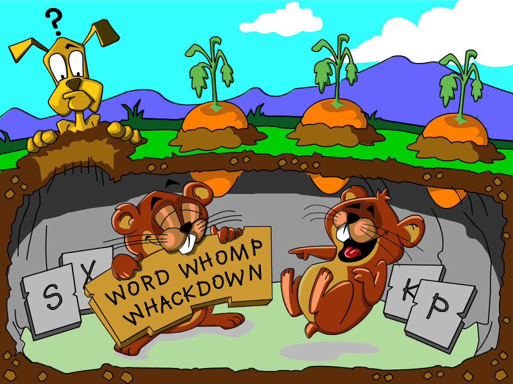 Word Whomp Whackdown Screensaver