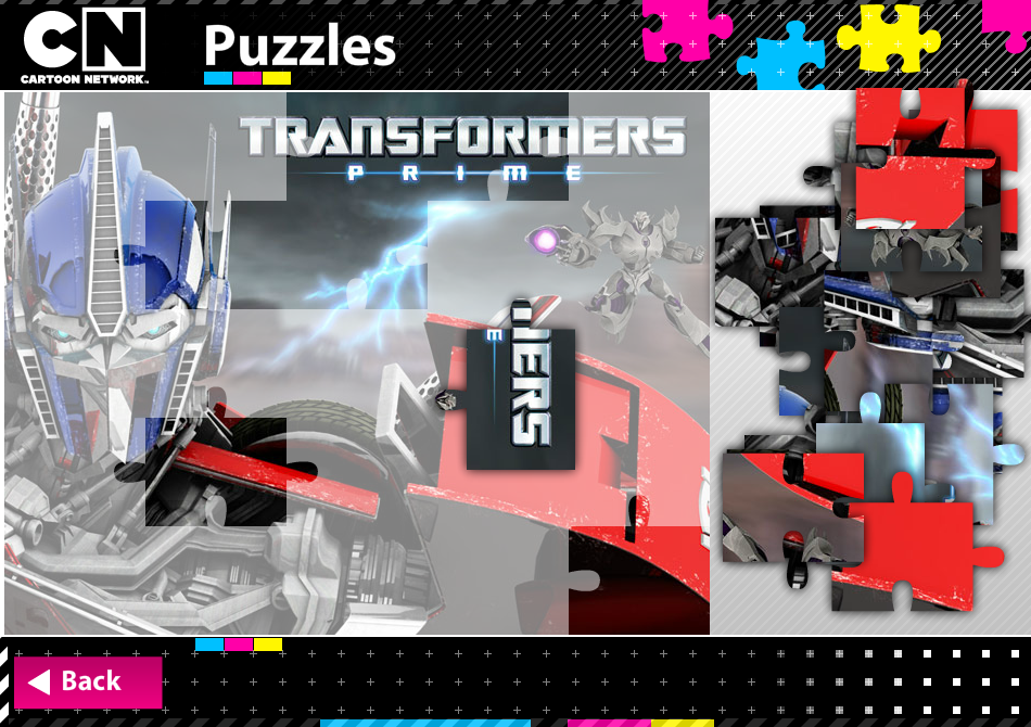 Cartoon Network Puzzles: Transformers Prime