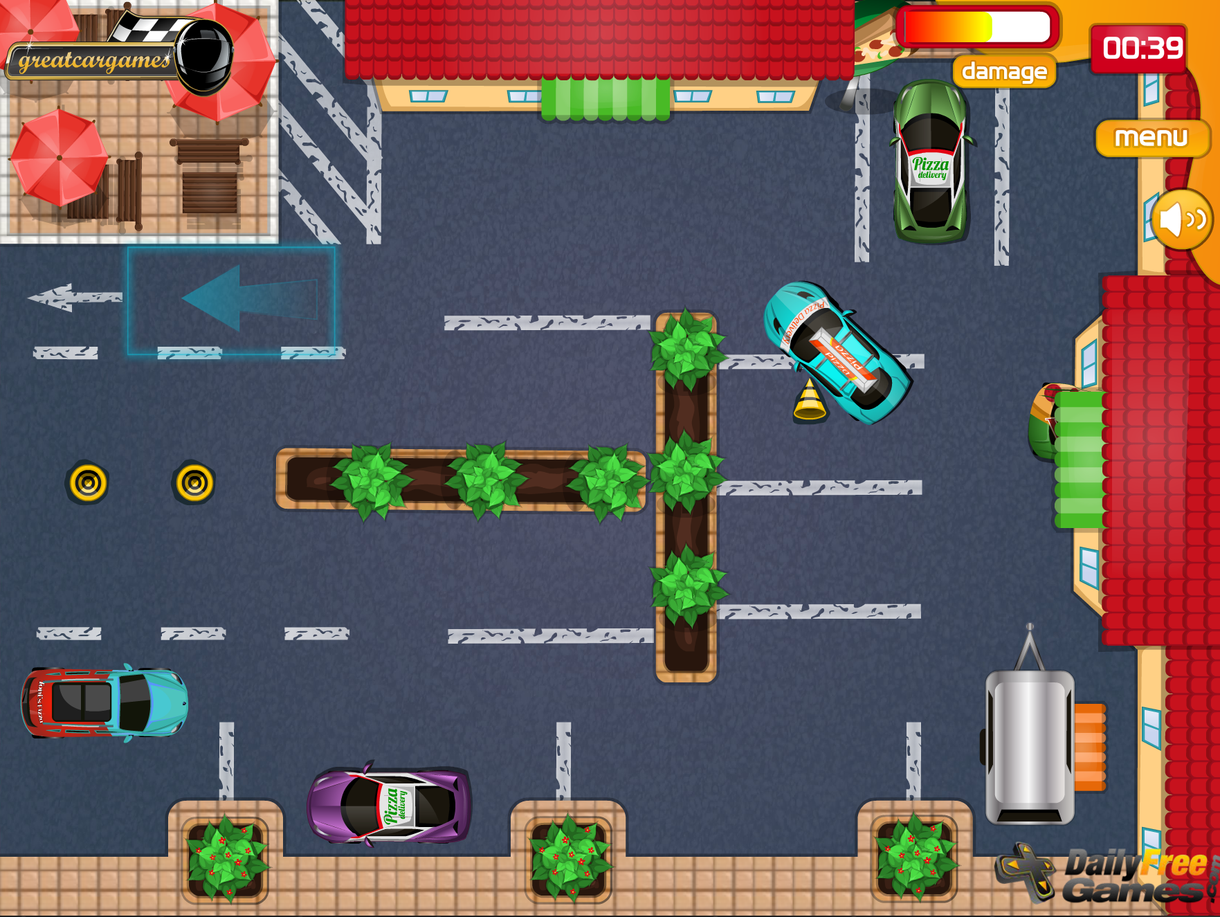 Pizza Delivery Parking