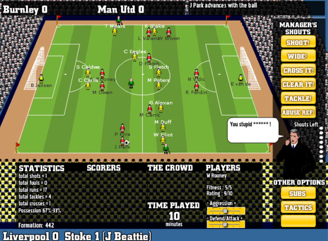 Flash Soccer Manager 2009-10