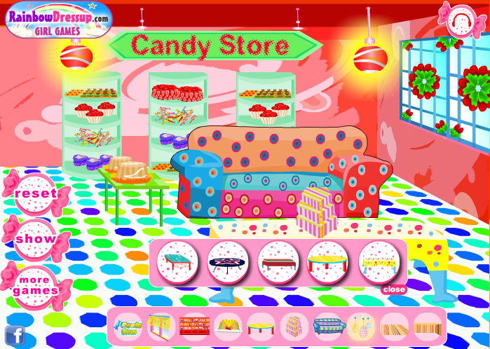 Candy Store Decor