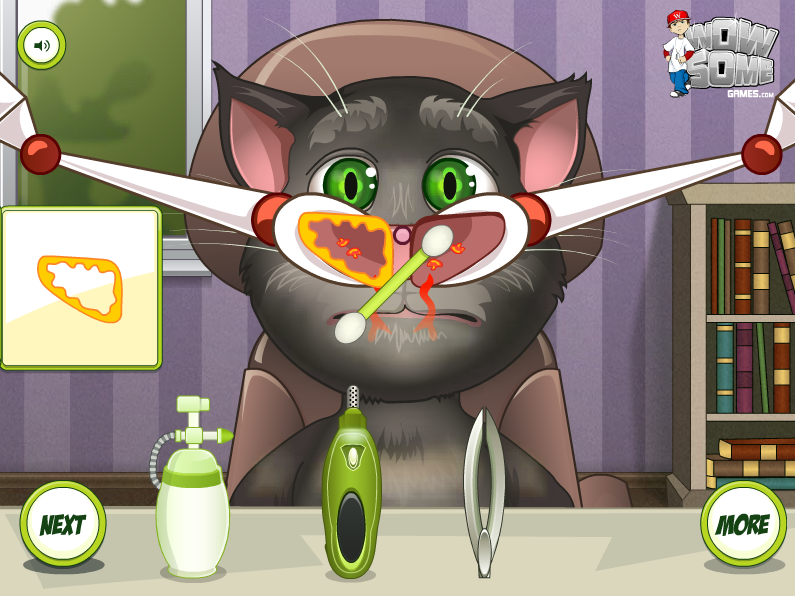 Talking Tom: Nose Doctor