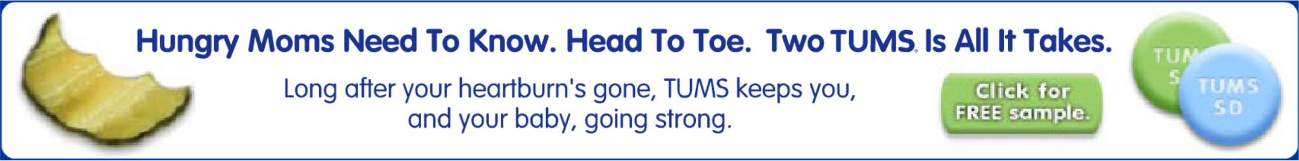 TUMS SD February 2004 Banner Ad