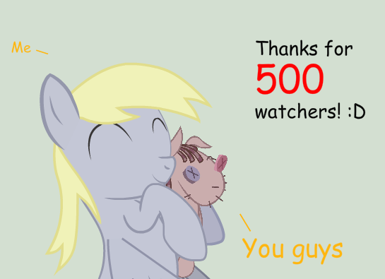 500 watchers! Thank you!