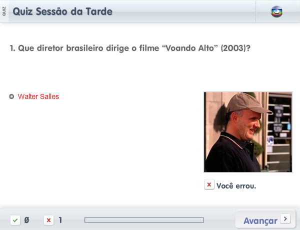 Quiz Sessão da Tarde (2012-05-28)