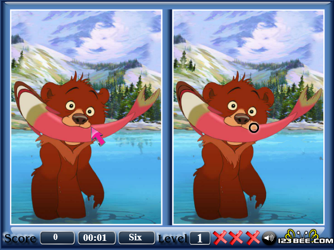 Brother Bear - Spot the Difference