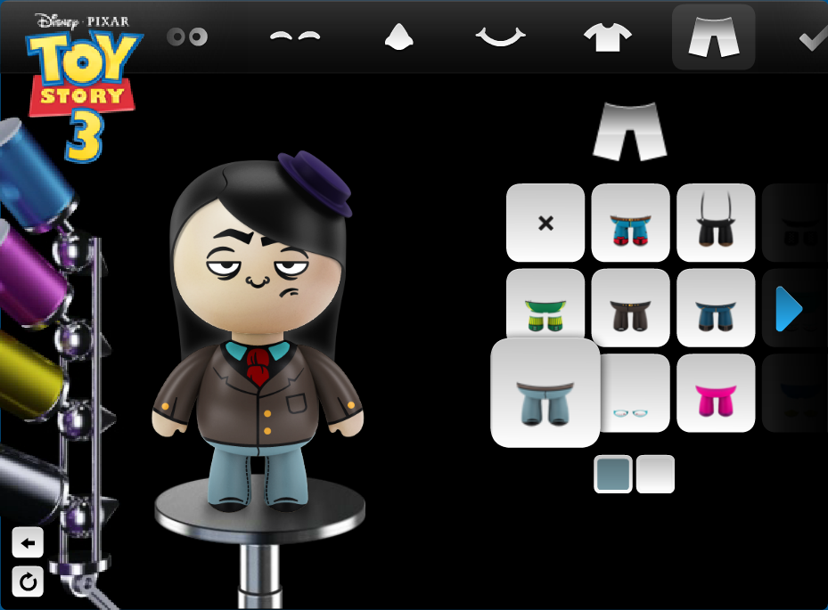 Toy Story 3 Toy Creator: Make Yourself a Toy