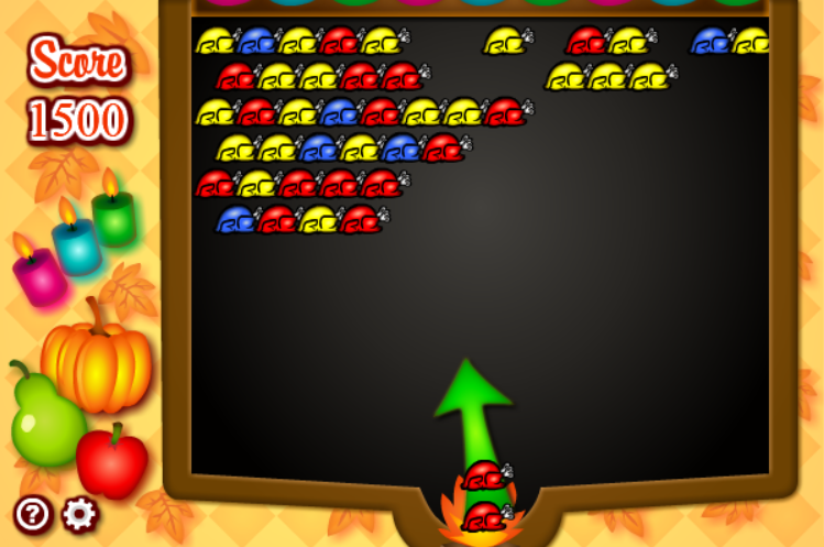 Bouncing Balls Turkey Shoot