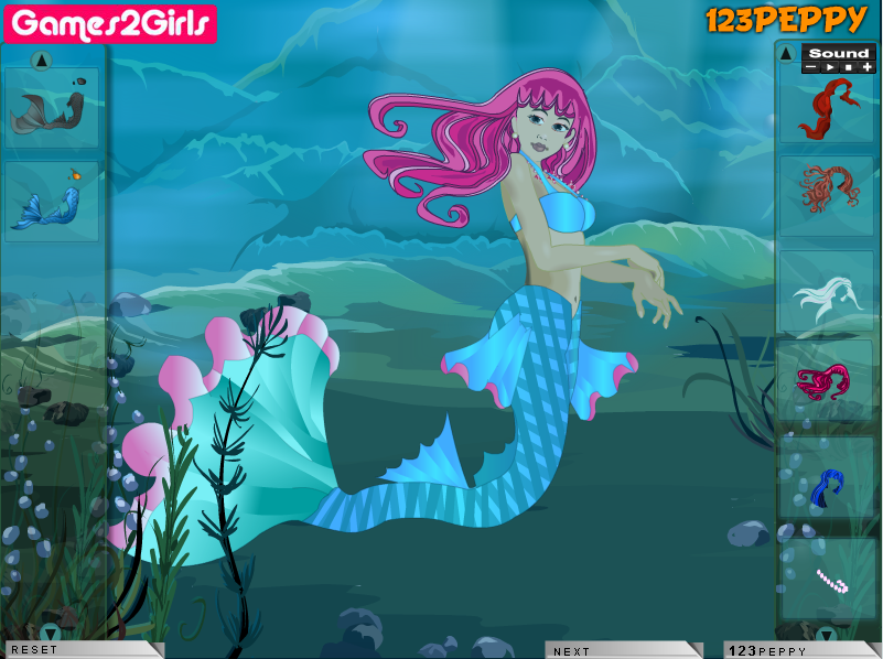 Carol Mermaid Dressup