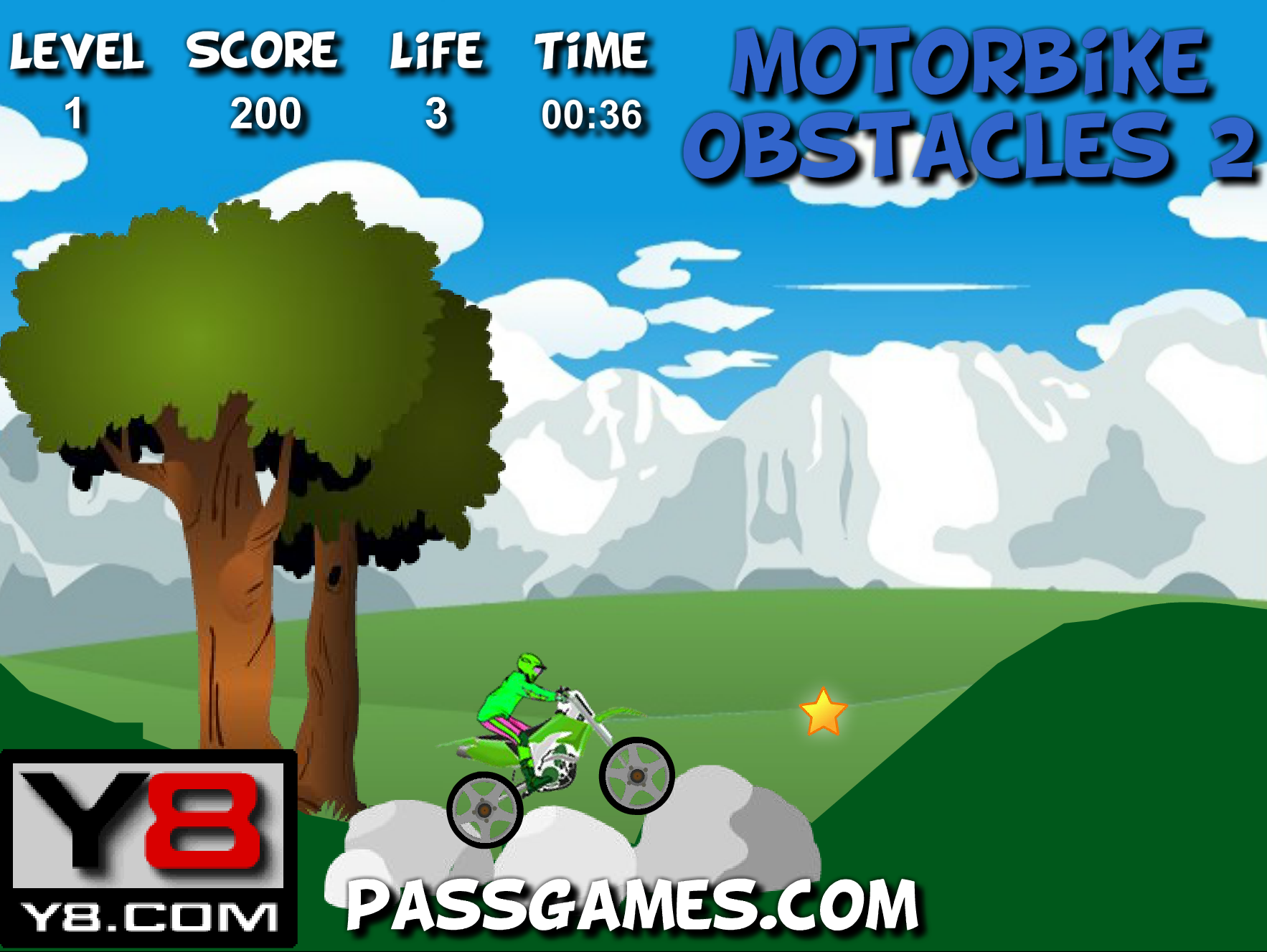 Motorbike Obstacles 2