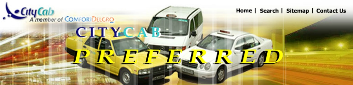 CityCab Website Banner