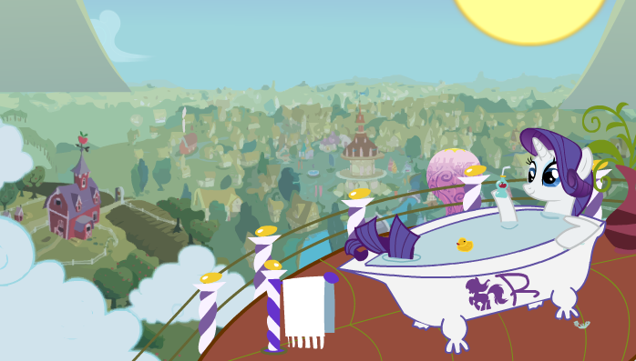 FLASH - Rarity bath time