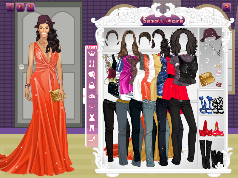 Alicia Keys Dress Up Game