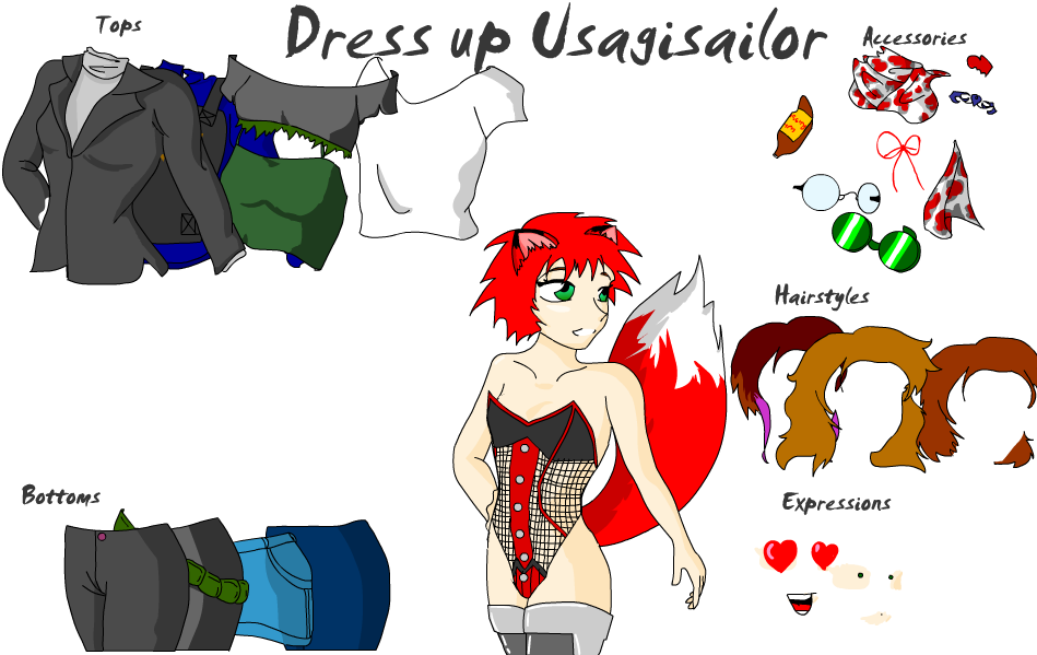 Dress Up Usagisailor