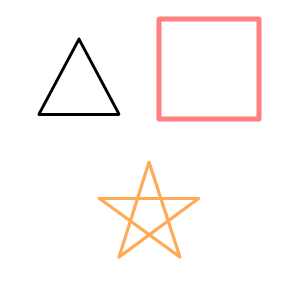 Progressively Draw Closed Shape