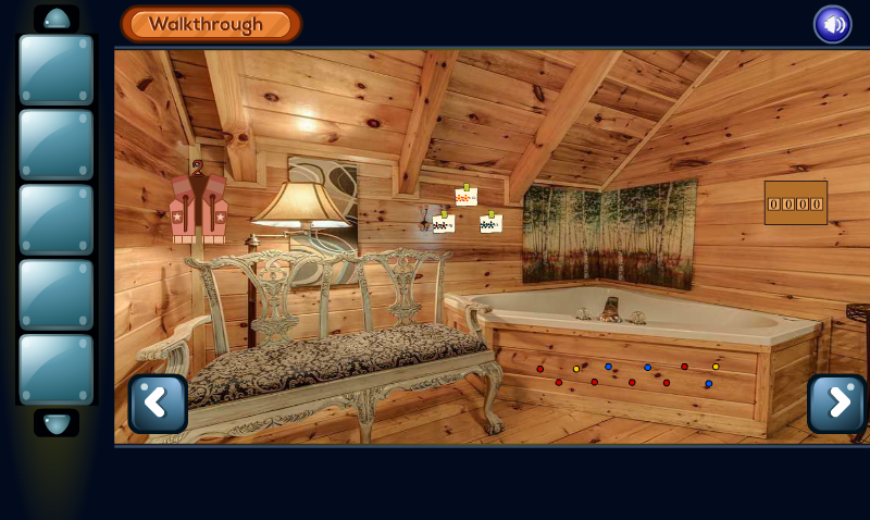 Wood Cabin House Escape