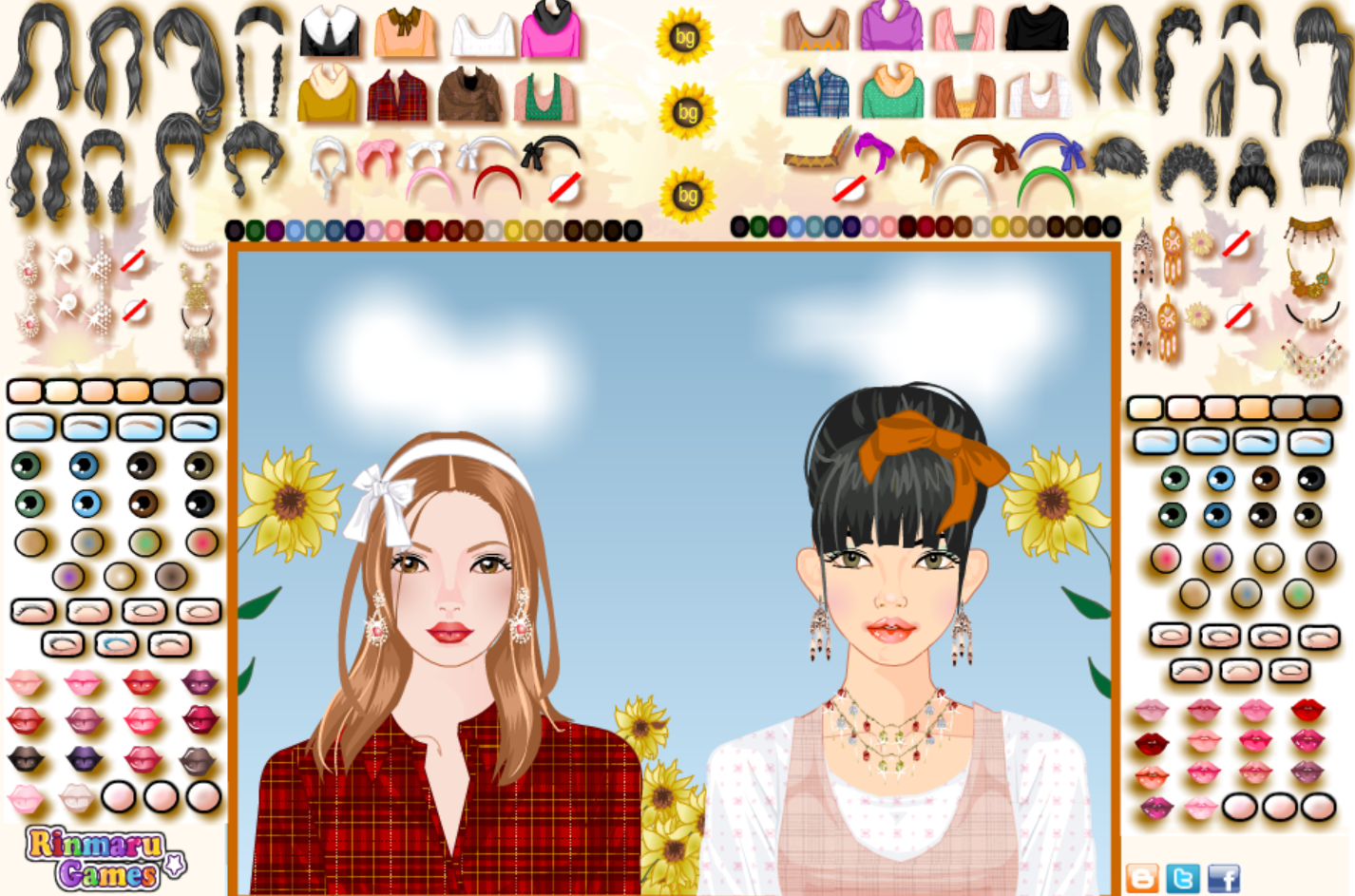 Thanksgiving BFF Make Over Game