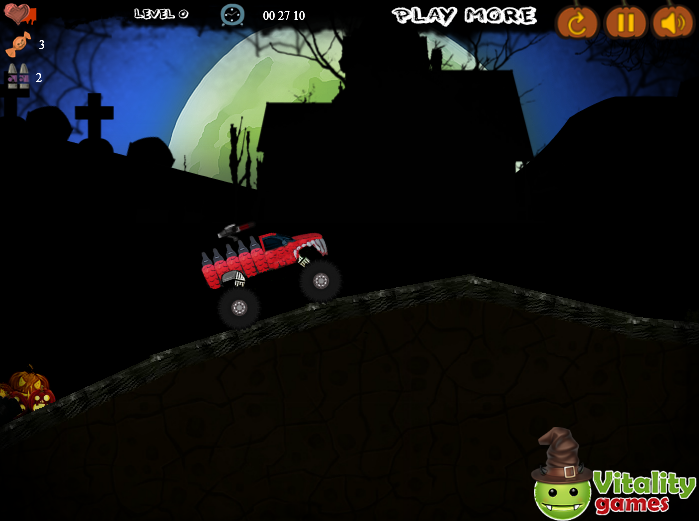 Monster Truck Halloween Hunt