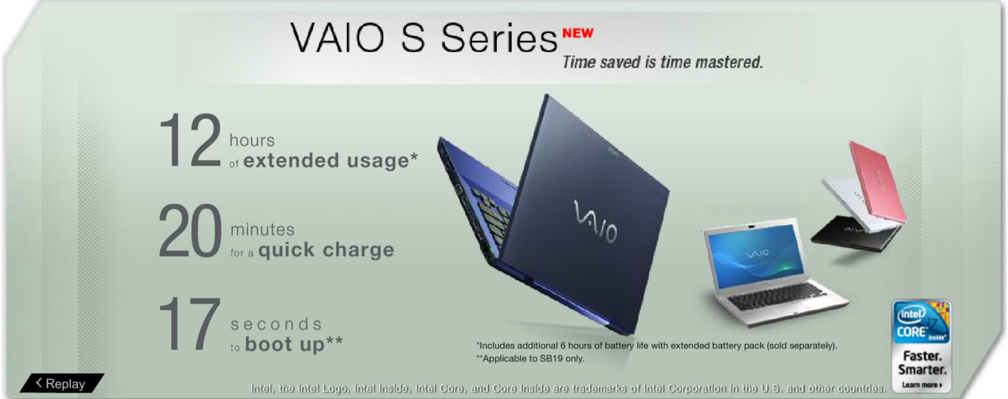 Sony Singapore: Vaio S Series Microsite Intro