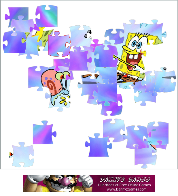 SpongeBob Where's Gary Jigsaw