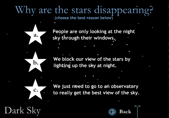 The Case of the Disappearing Dark Sky