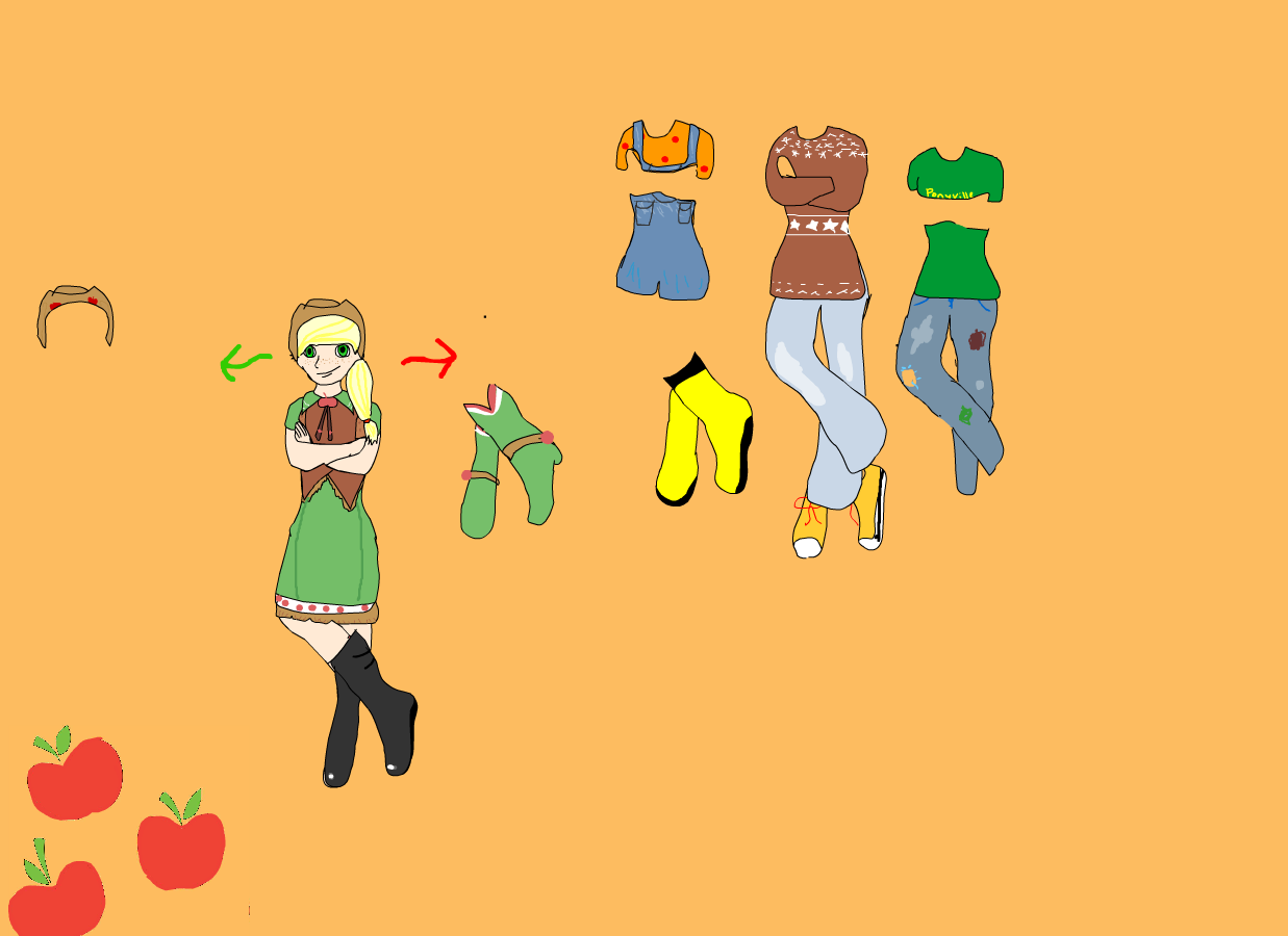 Fim Dress Up: Applejack