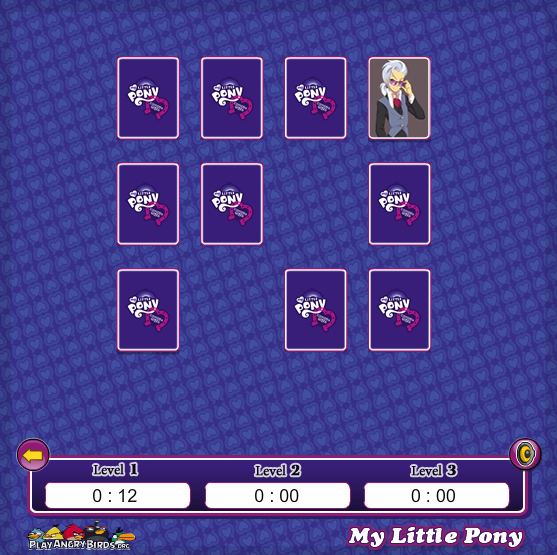 Equestria Girls Match Game