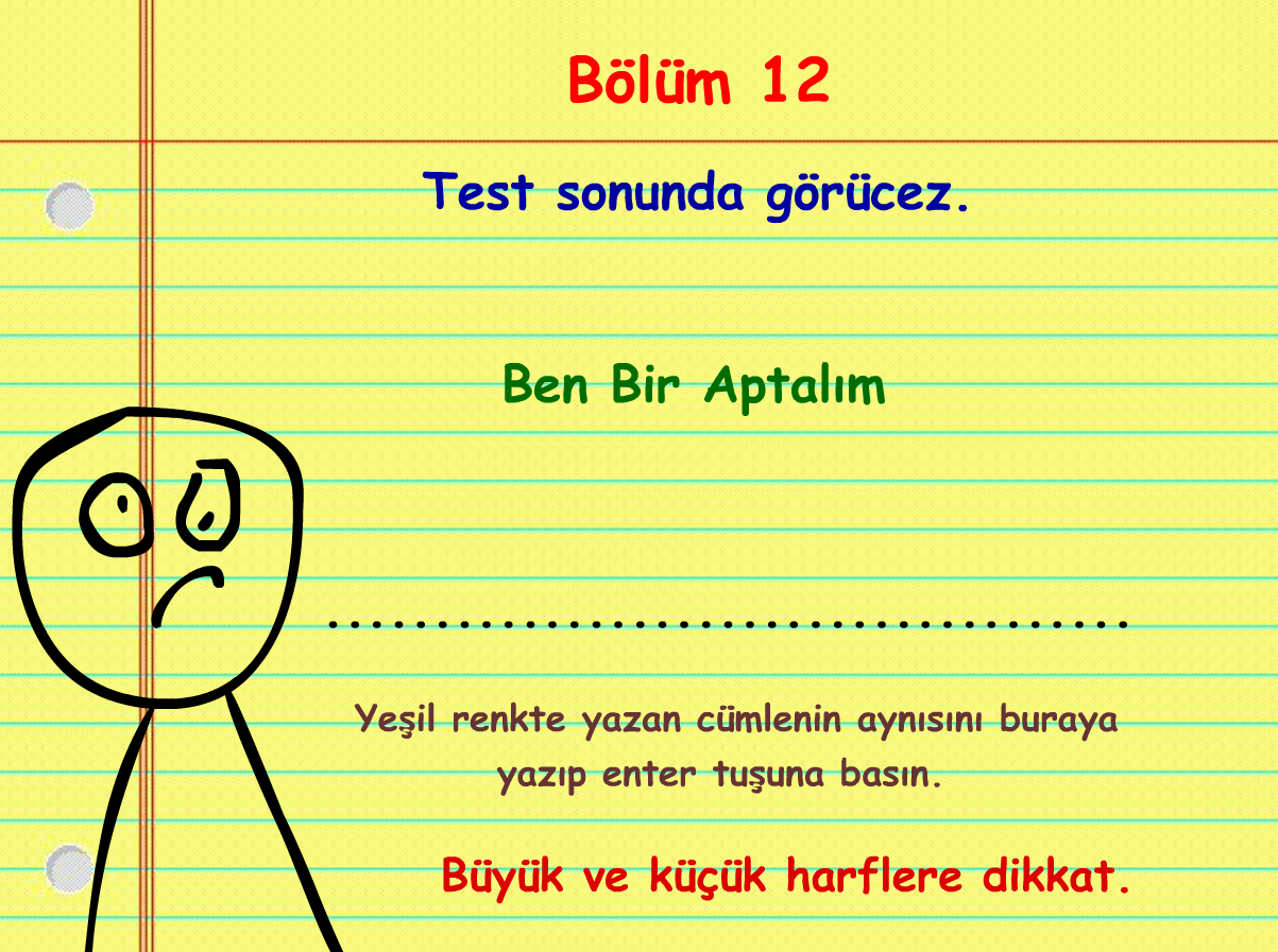 Aptallık Testi