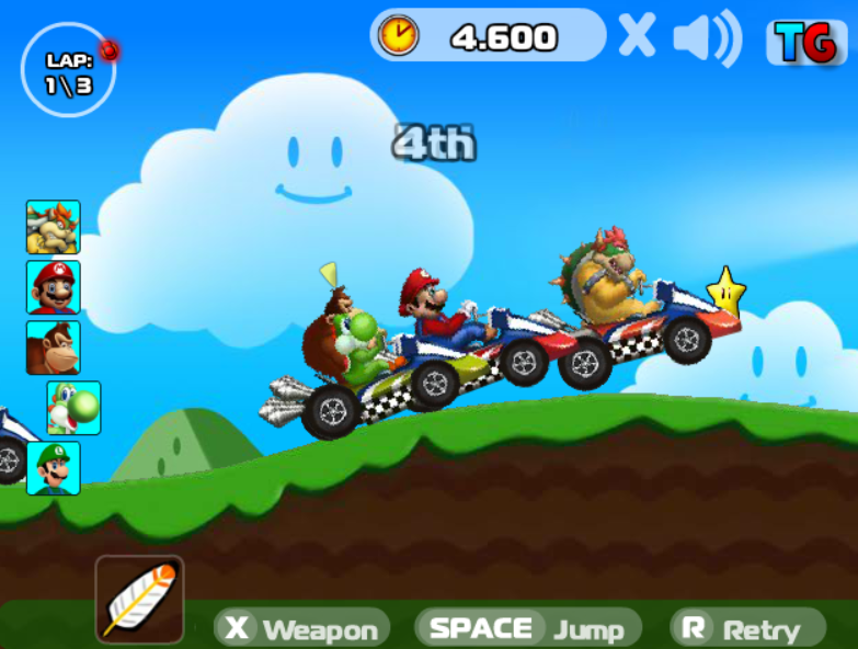 Super Mario Racing 2