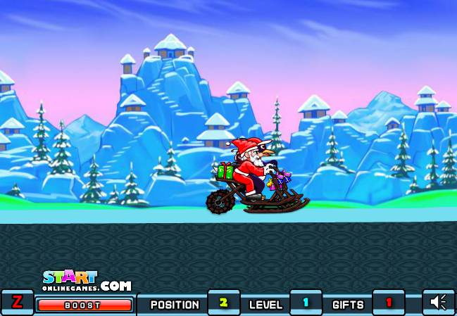 Santa Snow Ride