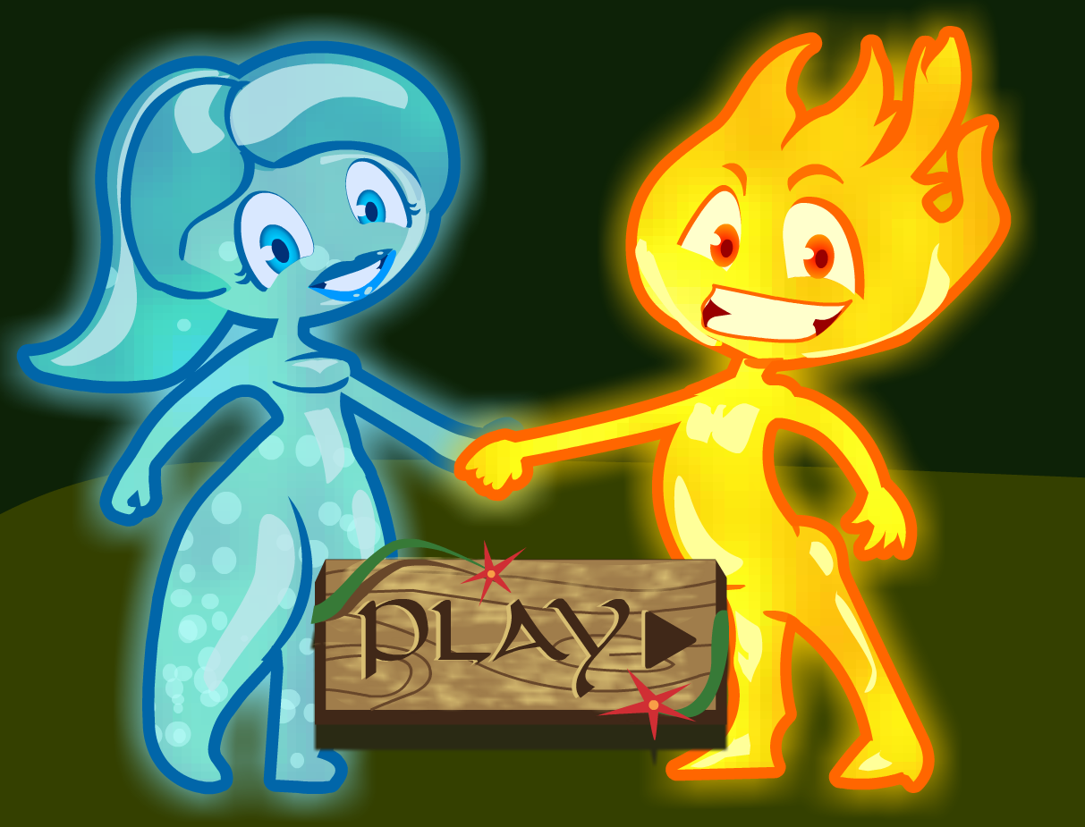 Fireboy & Watergirl in The Forest Temple Game Promo