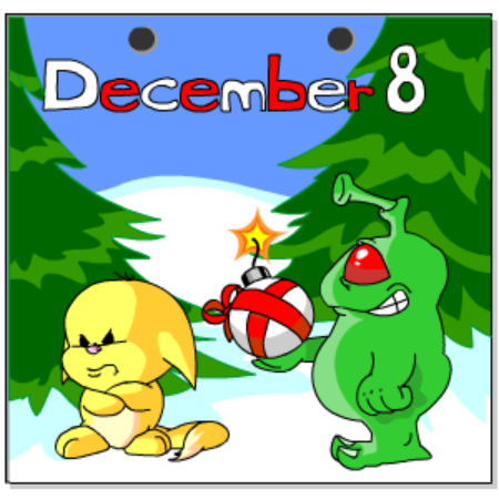 Neopets Advent Calendar 2000: Day 08