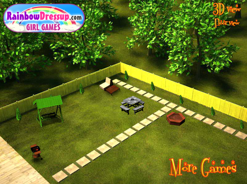 3D Garden Decoration