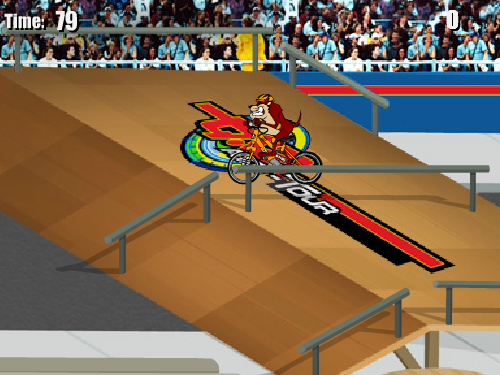 Extreme Taz BMX Obstacle Course