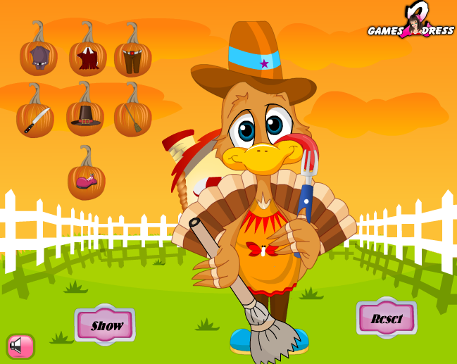 Fantasy Turkey Dress Up
