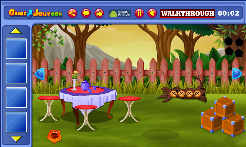 Butterfly Girl Escape From Forest House