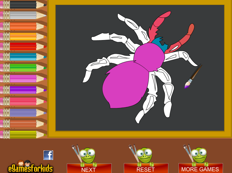 Spider Coloring