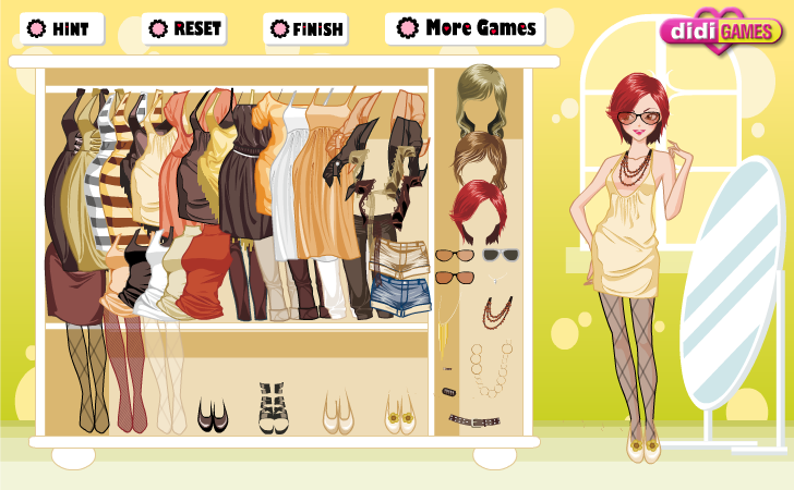 Golden Autumn Dress Up Game