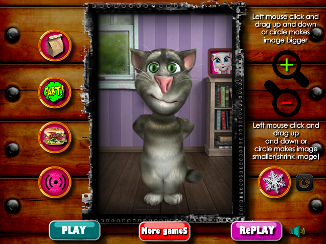 Talking Tom Funny Face