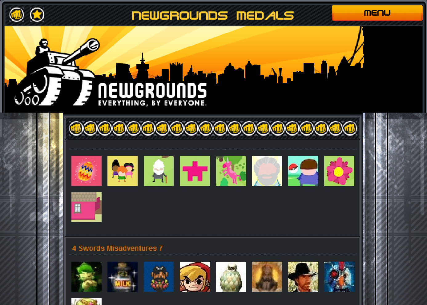 Newgrounds Medals