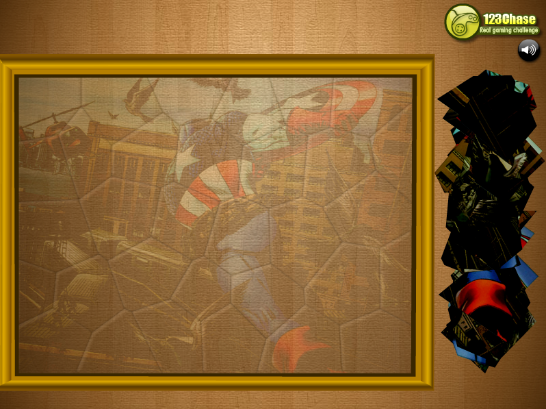 Puzzle Madness Captain America