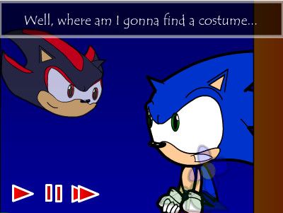 Sonic's Halloween Costume