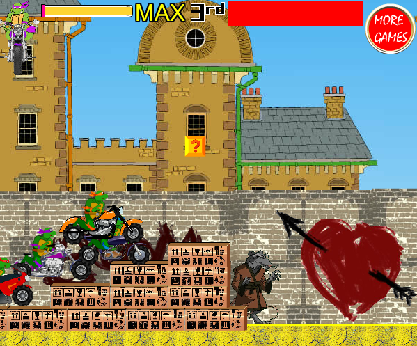 Teenage Mutant Ninja Turtles: Bike Zone